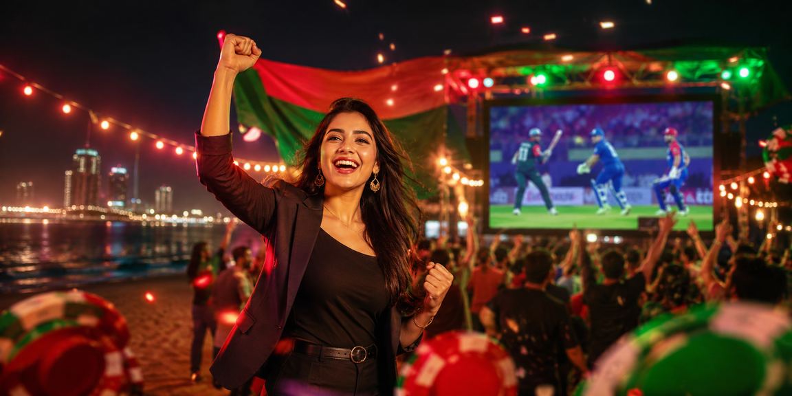 কক্সবাজার সমুদ্র সৈকতে ক্রিকেট বেটিং উপভোগ করছেন একজন বেটর